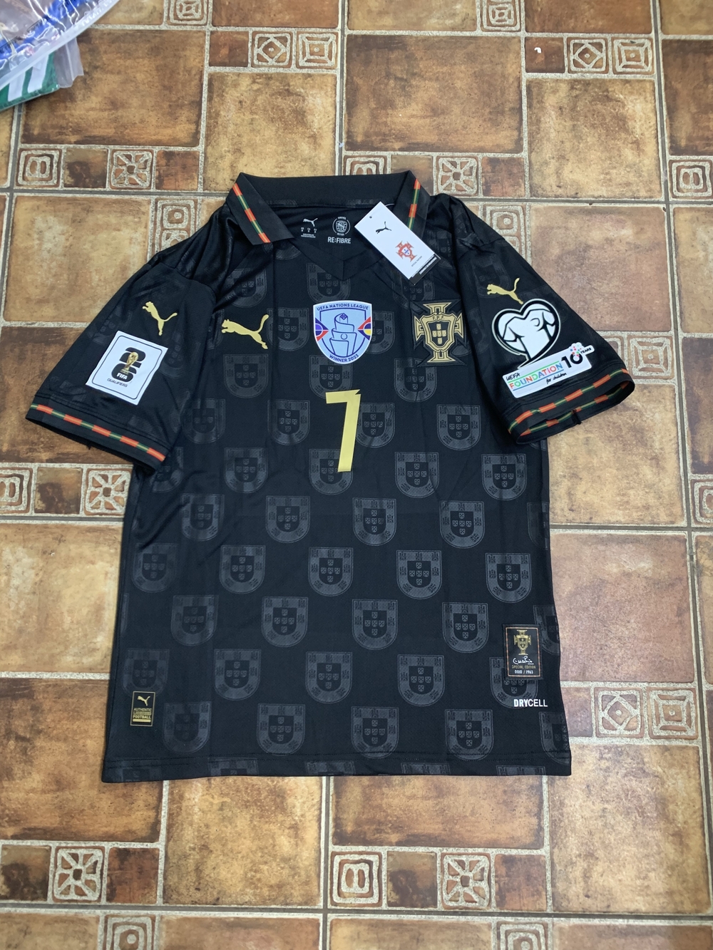 Puma Portugal 2026 World Cup Ronaldo Fourth Kit Jersey Size M